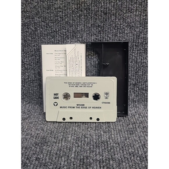 Vintage Music from the Edge of Heaven by Wham! Cassette 1986 Columbia - Picture 3 of 4